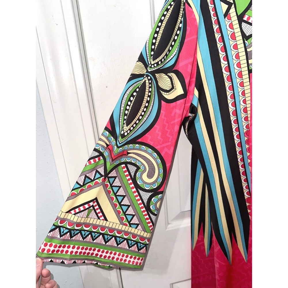 White Mark Couture Collection Paisley Multi Colored dress - Picture 3 of 5